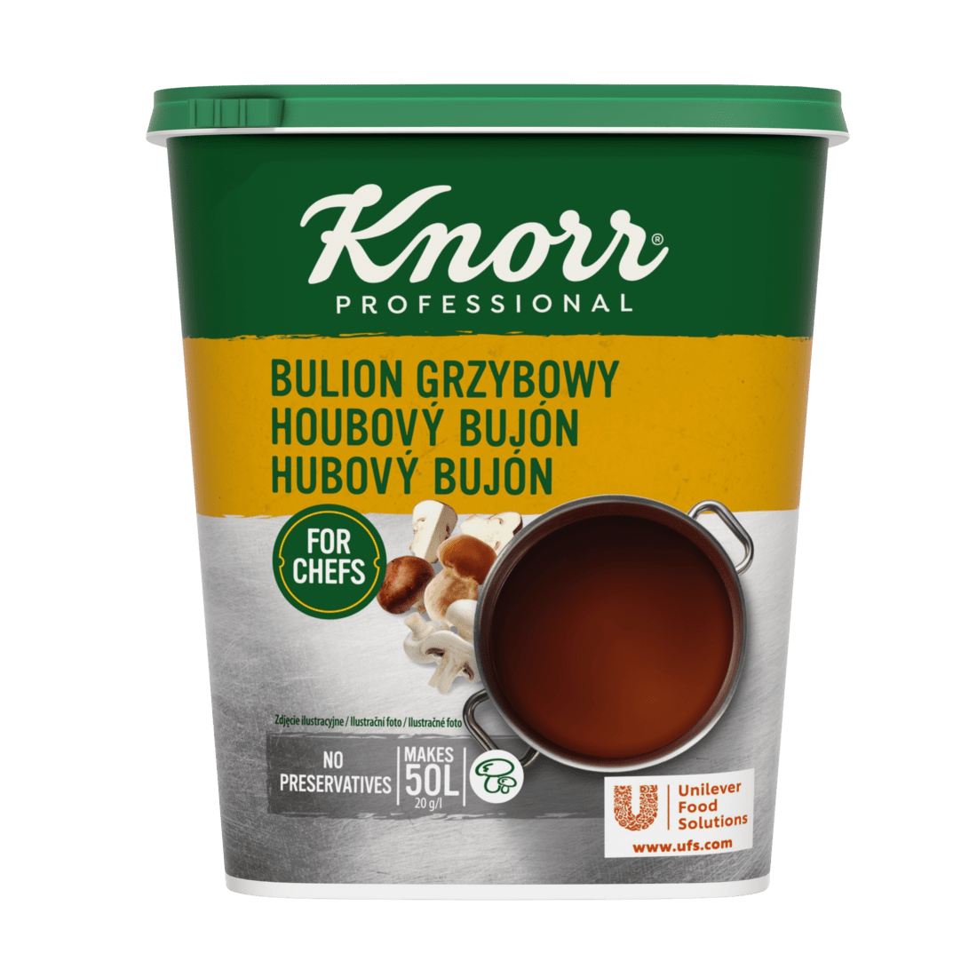 KNORR Professional Houbový bujón 1 kg - 